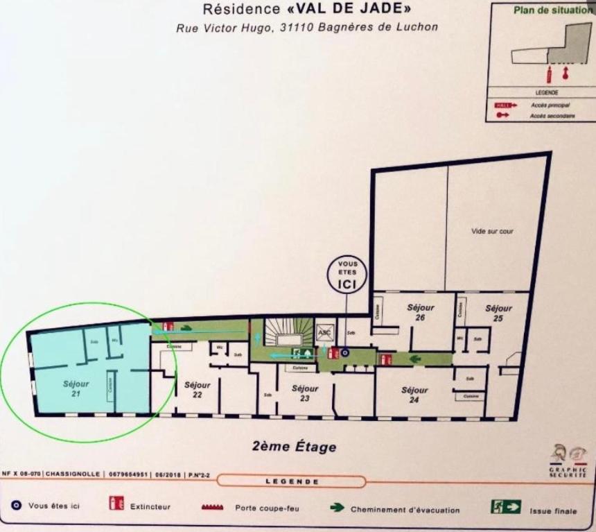 Bagneres De Luchon, Residence Val De Jade, Beau T3 Meuble, Plein Centre, Pour 4 Ou 6 Personnes Экстерьер фото